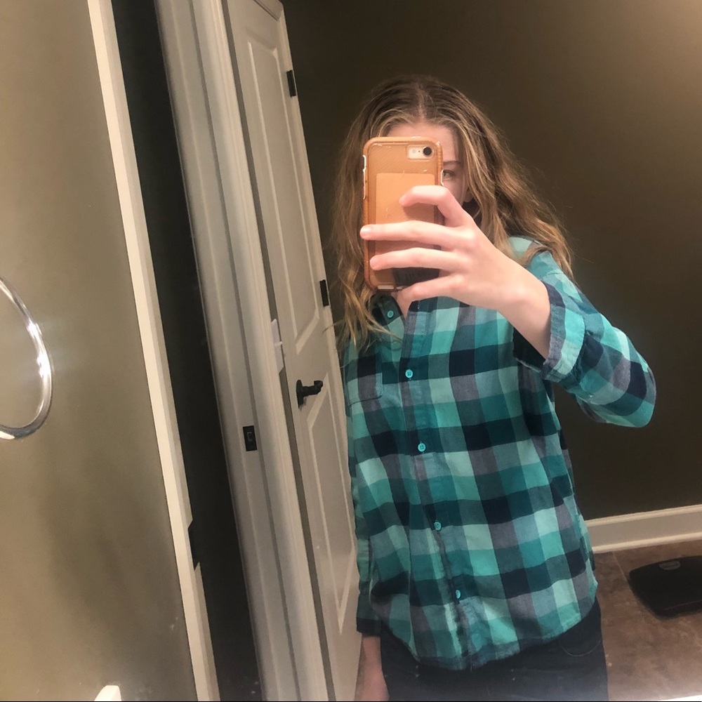 Green flannel